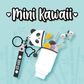 Legami - Coin Purse with Key Ring - Mini Kawaii - Panda