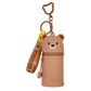 Legami - Coin Purse with Key Ring - Mini Kawaii - Teddy Bear