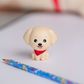 Legami - Squishy Pencil - Squeezies - Golden Retriever