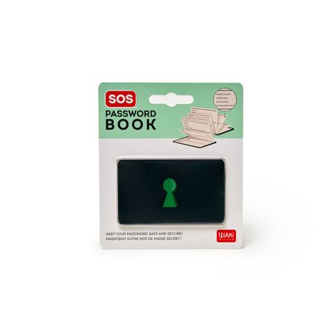 Legami - Booklet For Passwords - SOS Password Book (ships as Pack of 15 - PSWKIT1)