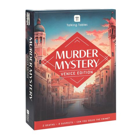 Talking Tables - Host Your Own - Murder Mystery Venice Edition