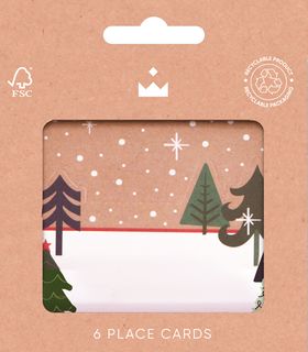 Celebration Crackers - Christmas Forest - Place Cards - Pack of 6*