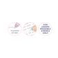 Legami - Erasable Gel Pen Refills Pack of 3 - Pink Ink