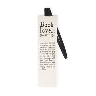 Legami - Bookmark With Elastic - Book Lover (Definition)