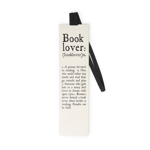 Legami - Bookmark With Elastic - Book Lover (Definition)