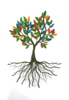 Origamo - Quilling Greeting Card - Filigrana Collection - Tree of Life