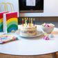 Talking Tables - Candles With Coloured Flames - Pack of 12 - Rainbow