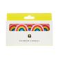 Talking Tables - Rainbow Shaped Candles - Pack of 5