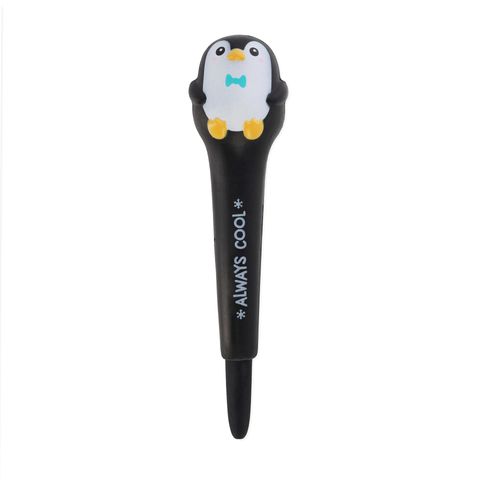 Legami - Squishy Gel Pen - Squeezies - Penguin (Ships as a Pk of 12 - SQPKIT4)