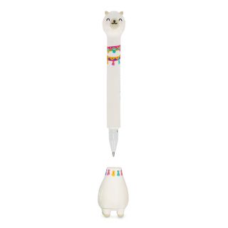 Legami - Ballpoint Pen - Stand-Ink Ovation - Llama - Sky Blue Ink