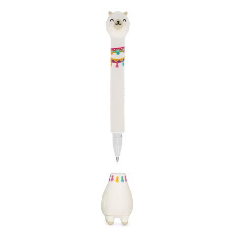 Legami - Ballpoint Pen - Stand-Ink Ovation - Llama - Sky Blue Ink