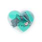 Legami - Mini Stationery Set - Heart (ships as a Pk of 6 -SETKIT2)