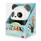 Legami - 2-in-1 Silicone Pencil Case - Super Kawaii - Panda