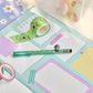 Legami - Gel Pen With Animal Decoration - Lovely Friends - Gorilla