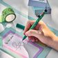 Legami - Gel Pen With Animal Decoration - Lovely Friends - Gorilla