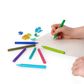 Legami - Set of 24 Colour Pencils with Sharpener - Teddy Friends - Teddy Bear