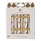 Talking Tables - Mini Saucer Crackers - 4.9 Inch - Gold - Set of 8