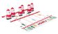 Foxy - Novelty Crackers - 12 Inch - Santa Racing Game - Set of 6