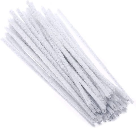 WHITE PIPE CLEANERS (12PK)