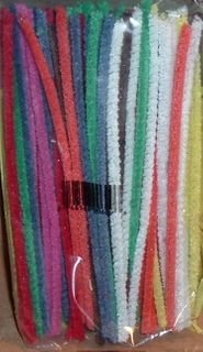 COLOURED PIPE CLEANERS (12PK)