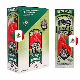 BLUNT WRAP HEMP WATERMELON