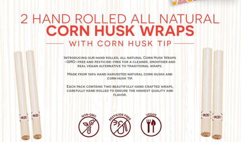 MAYZ CORN HUSK WRAPS 2*12