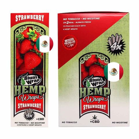 PLATINUM WRAP HEMP STRAWBERRY