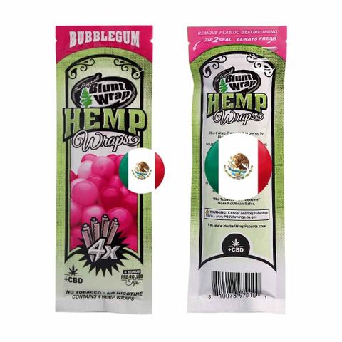 PLATINUM WRAP HEMP BUBBLE GUM