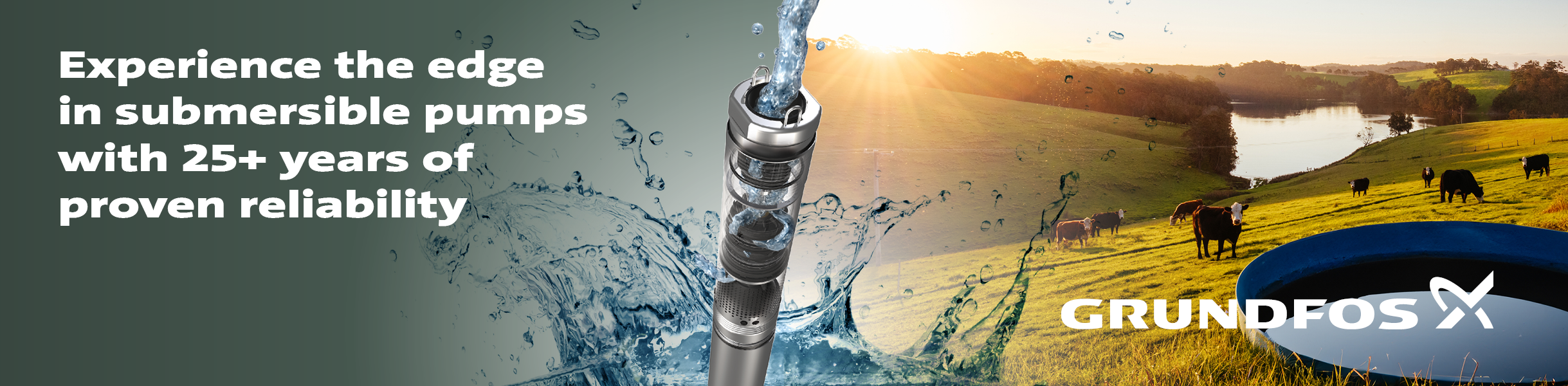 Grundfos Submersible Pump Banner