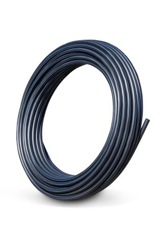 Metric Poly 40mm x 50m Roll  PN12.5 SDR13.6 PE100 Blue Stripe