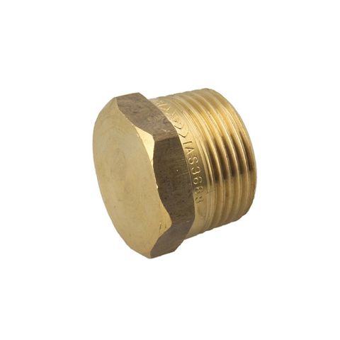 Brass Hex Plug 15mm