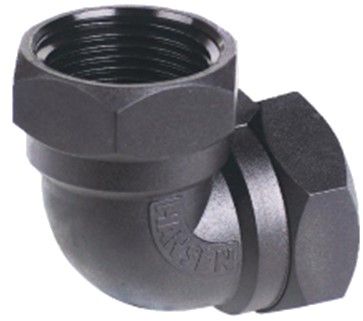 Screwed Poly Elbow 40mm