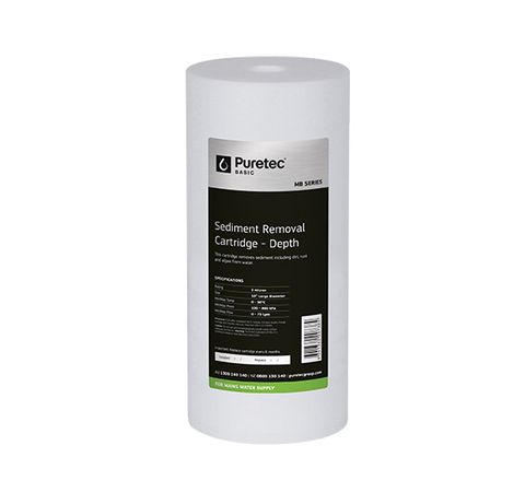 Puretec 10'' x 4.5'' 20 um B/B Sediment Filter Cartridge (Poly)