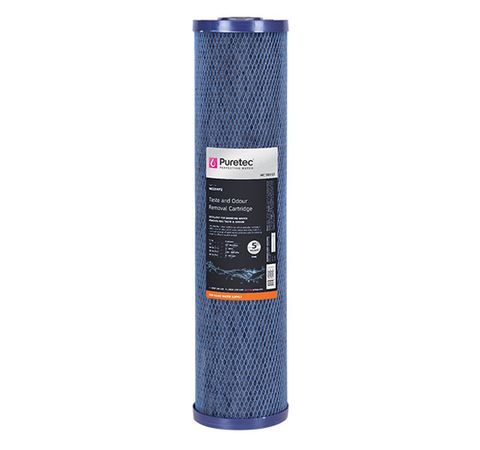 Puretec 20'' x 4.5" 5 um B/B Filter Cartridge (Moulded Carbon)