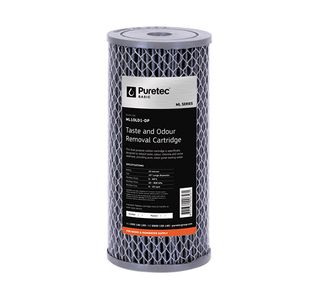 Puretec 10'' x 4.5'' 5 um B/B Pleated Carbon Filter Cartridge (Dual Purpose)