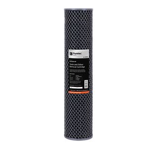 Puretec 20'' x 4.5" 10 um B/B Pleated Carbon Filter Cartridge (Dual Purpose)