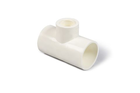 25 x 15mm BSP PVC SCJ Faucet Tee CAT21