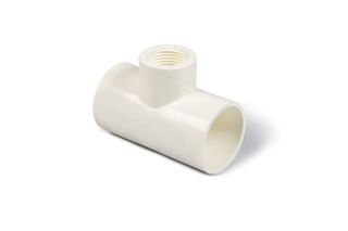 25 x 20mm BSP PVC SCJ Faucet Tee CAT21