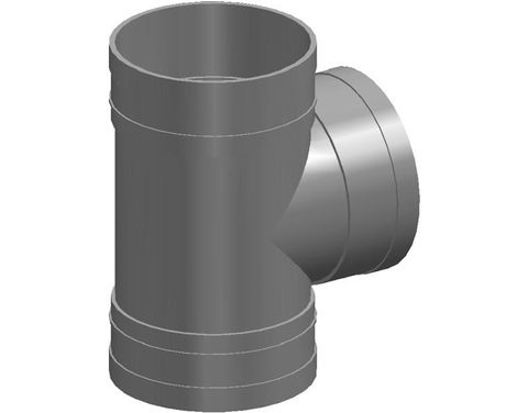 150mm PVC SCJ Stormwater Tee 90 deg FI x FI