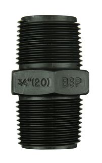 1 x 3/4" BSP Poly Reducing Nipple