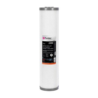 Puretec 20'' x 4.5''  5 um Filter Cartridge (Carbon Block)