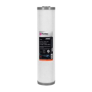 Puretec 20'' x 4.5" 5 um B/B Filter Cartridge Silver Impregnated (Carbon Block)