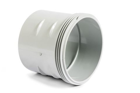 150mm PVC SCJ DWV Threaded Coupling Fl x Fl