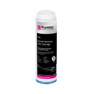 Puretec 10'' x 2.5'' 0.5 um Fluoride Reduction Filter Cartridge