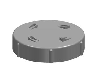 100mm PVC PVC DWV Threaded Access Cap