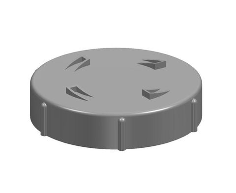 100mm PVC PVC DWV Threaded Access Cap