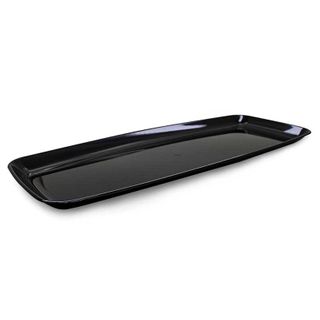 22" Rectangle Black Catering Platter
