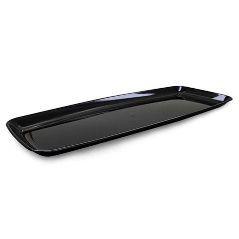 22" Rectangle Black Catering Platter