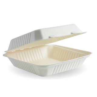Biocane Clamshells 9 x 9 x 3"
