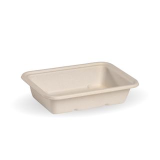 Biocane Rectangular Container 500ml Natural ctn/500
